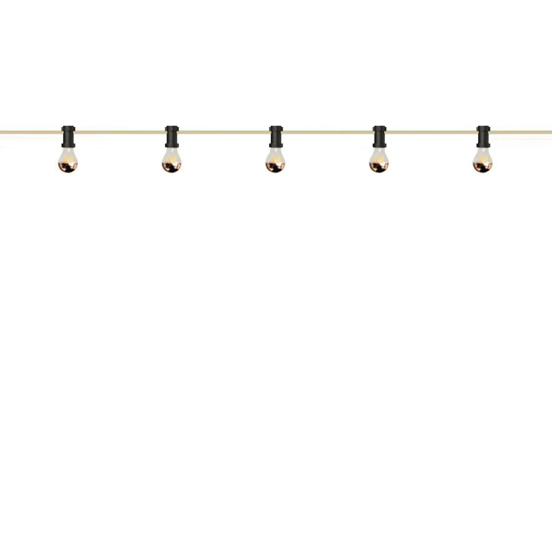Lunet string light IP44 | mostarda