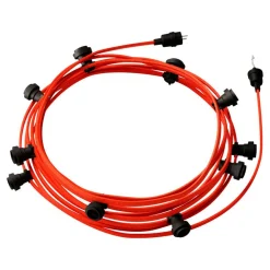 Lunet string light IP44 | mármore