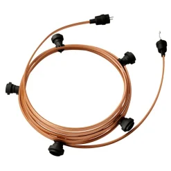 Lunet string light IP44 | mármore