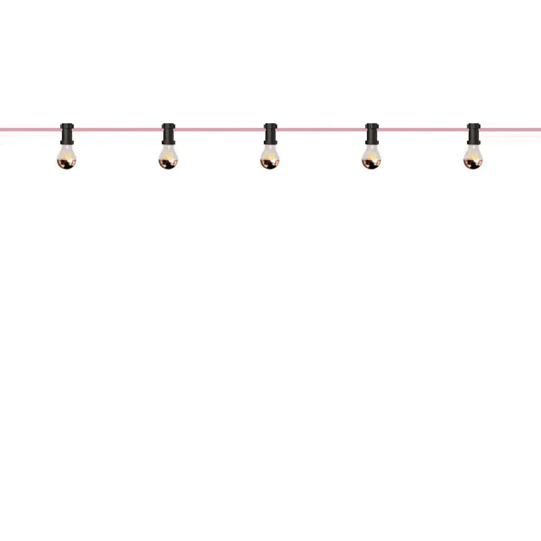 Lunet string light IP44 | pastel