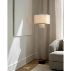 Margin floor lamp | beige
