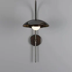 Marrakesh Arc w | antique brass and sapphire blue
