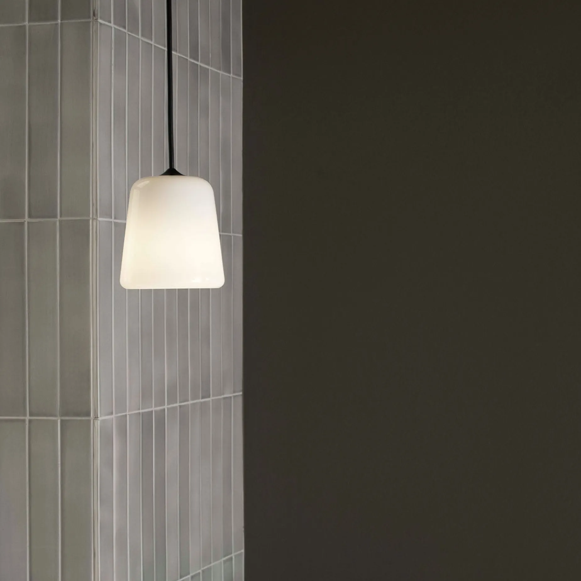 Material pendant | natural oak