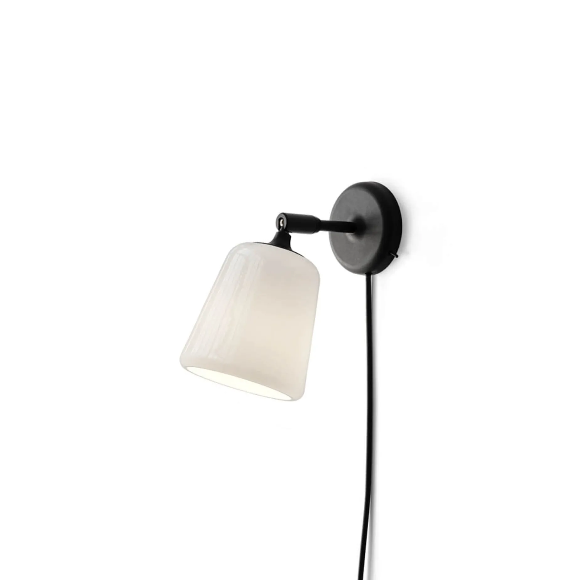 Material wall | white opal glass