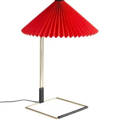 Matin table ⌀38 | bright red