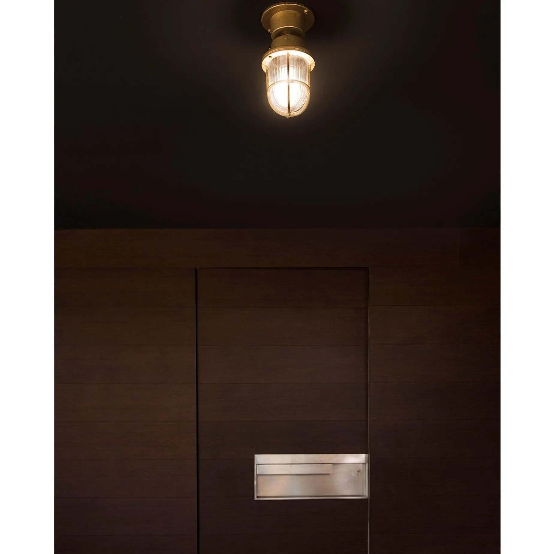 Mauren floor farol | brass