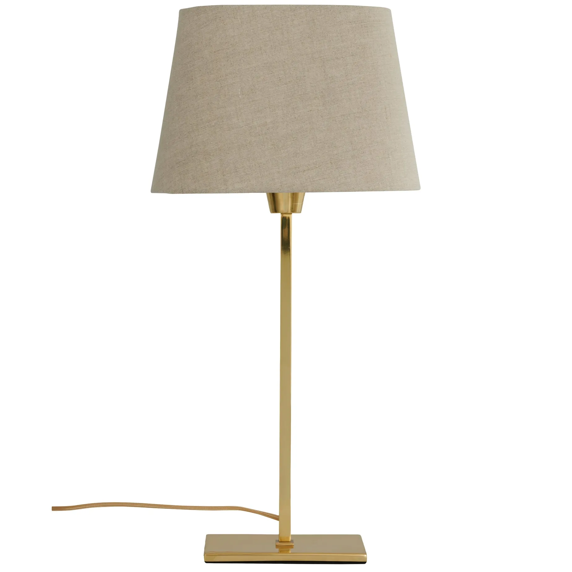 Mika table | brass