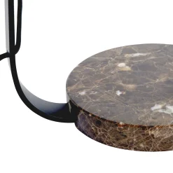 Milly table | marble and beige