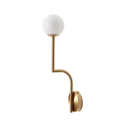 Mobil 46 wall lamp | brass