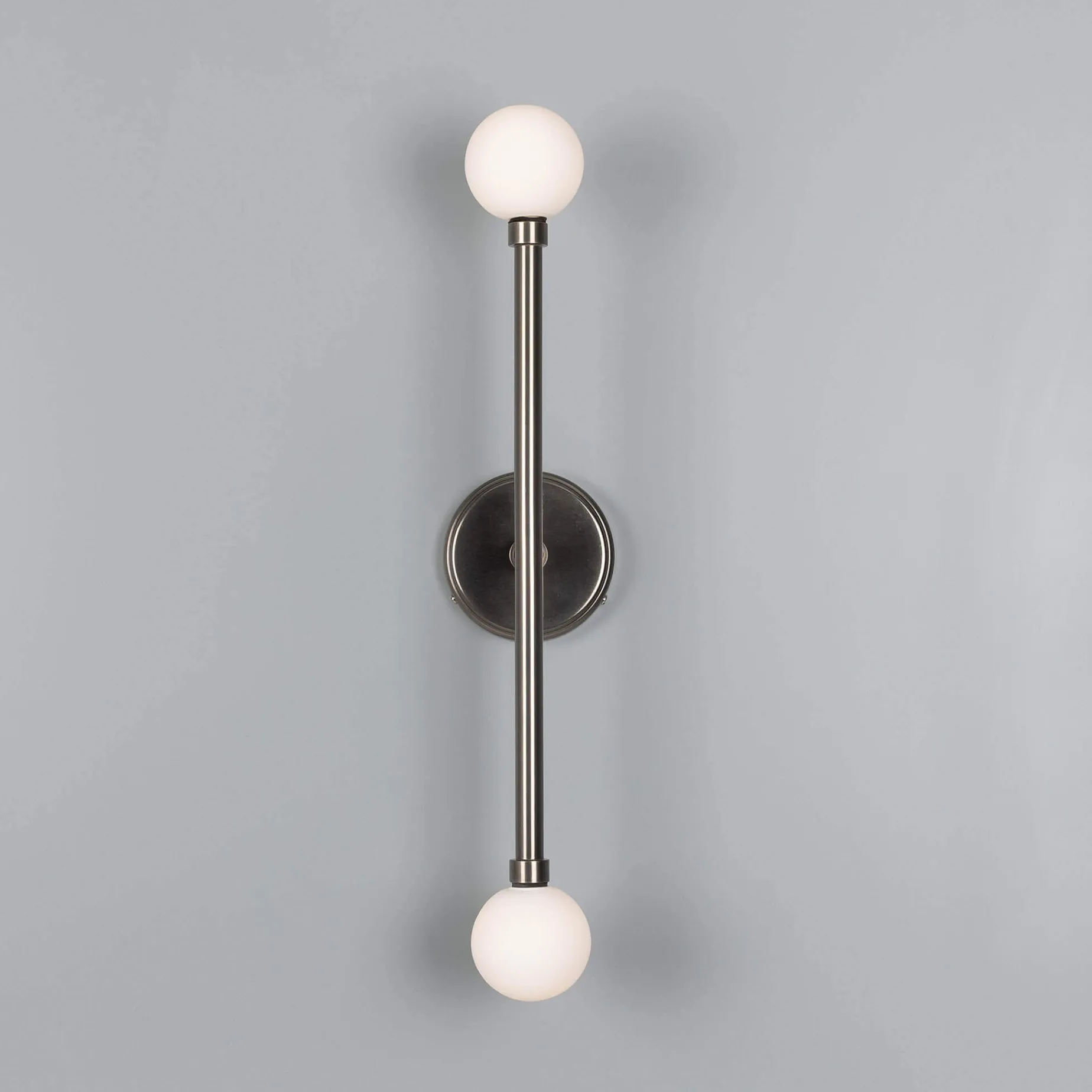 Monto double wall IP44 | antique silver