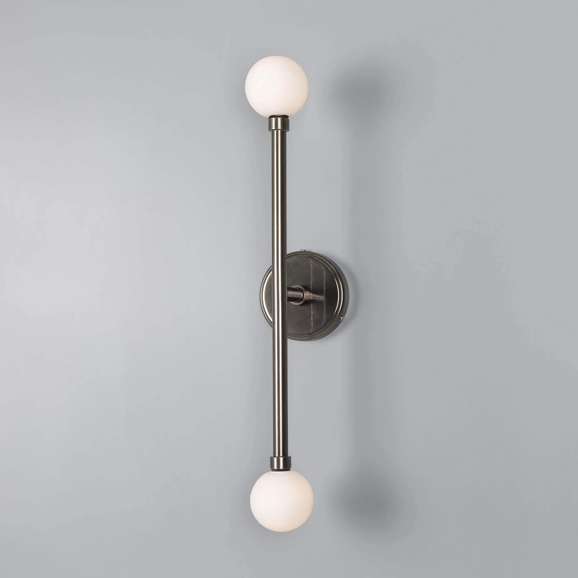 Monto double wall IP44 | antique silver