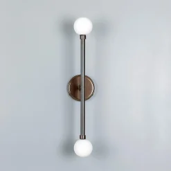 Monto double wall IP44 | polished brass