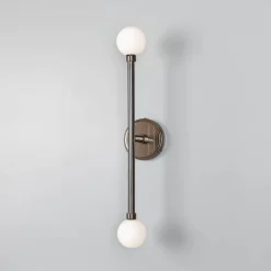 Monto double wall IP44 | polished brass