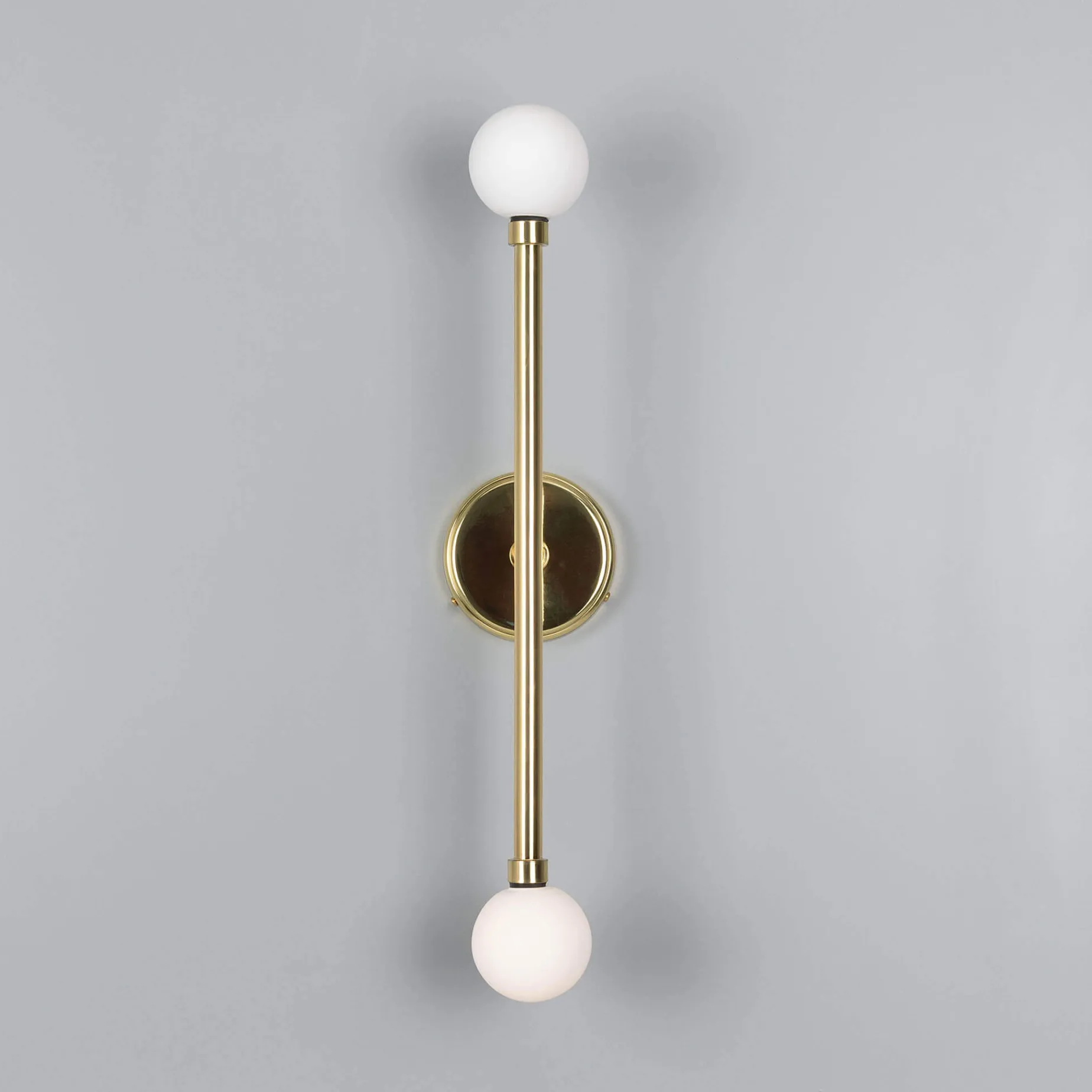 Monto double wall IP44 | polished brass