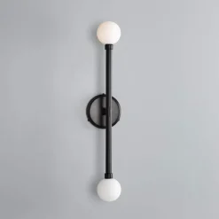 Monto double wall IP44 | powder-coated matt black