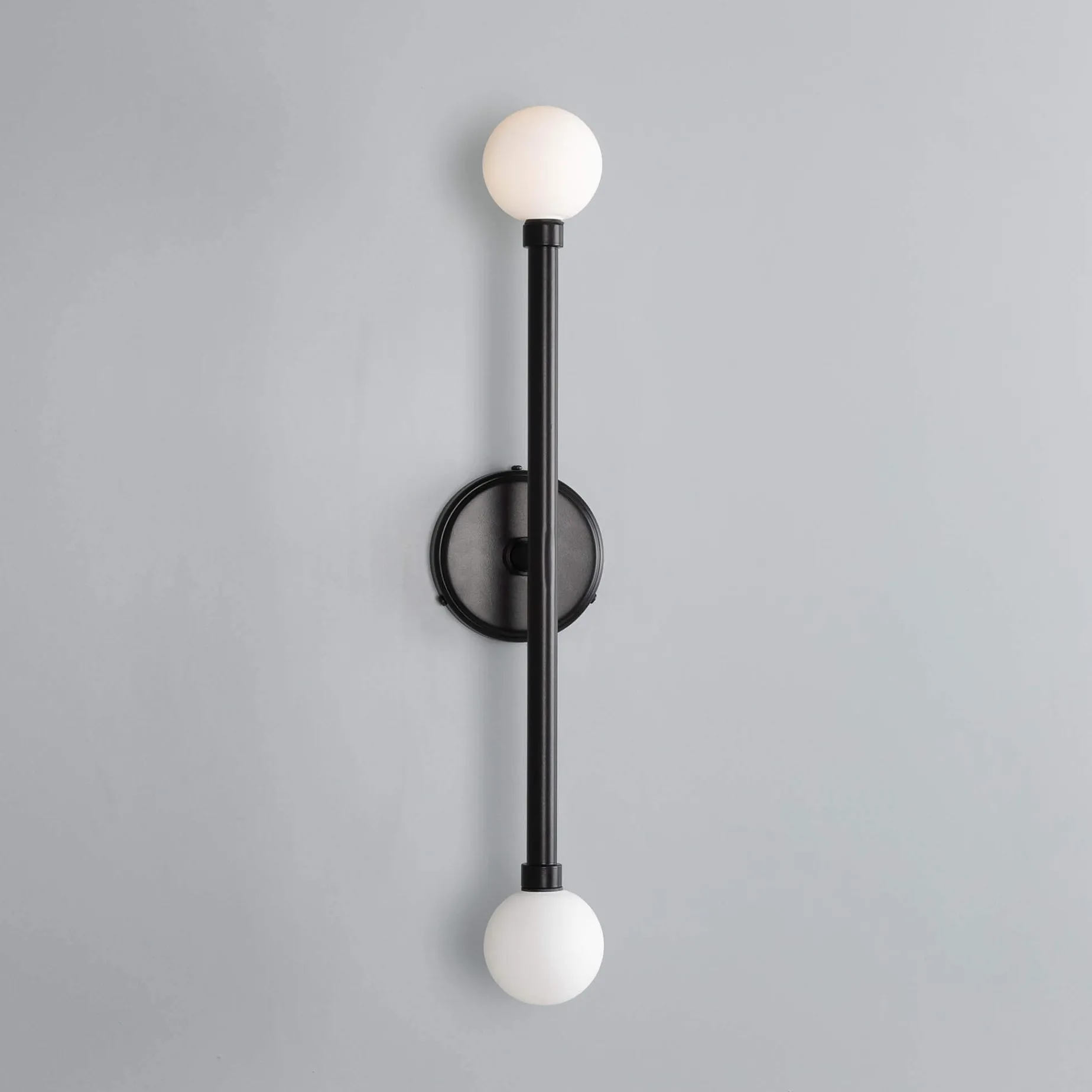 Monto double wall IP44 | powder-coated matt black