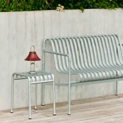Mousqueton portable lamp | brushed stainless steel