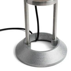 Mousqueton portable lamp | brushed stainless steel