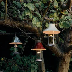 Mousqueton portable lamp | brushed stainless steel