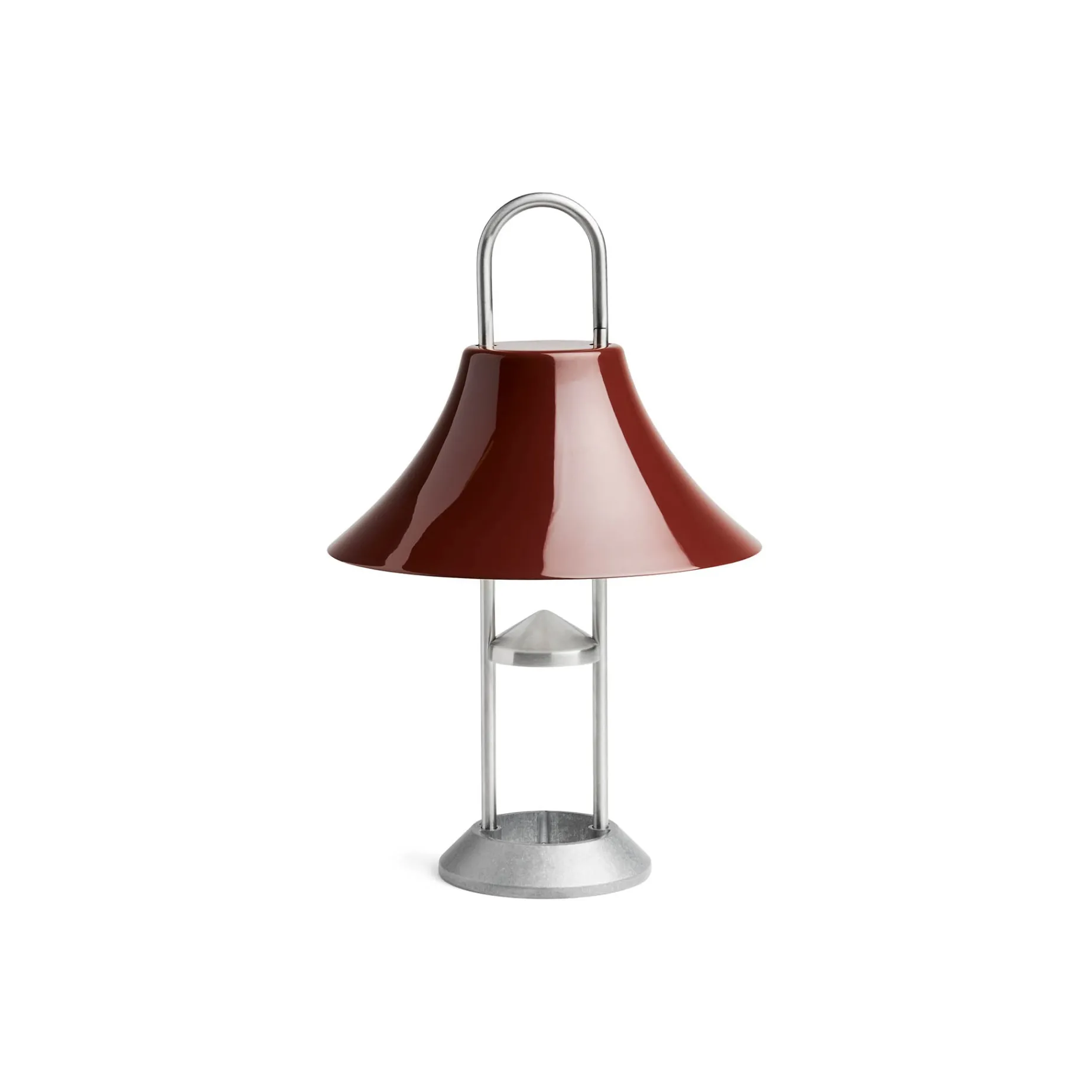 Mousqueton portable lamp | iron red