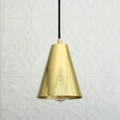 Moya pendant | satin brass
