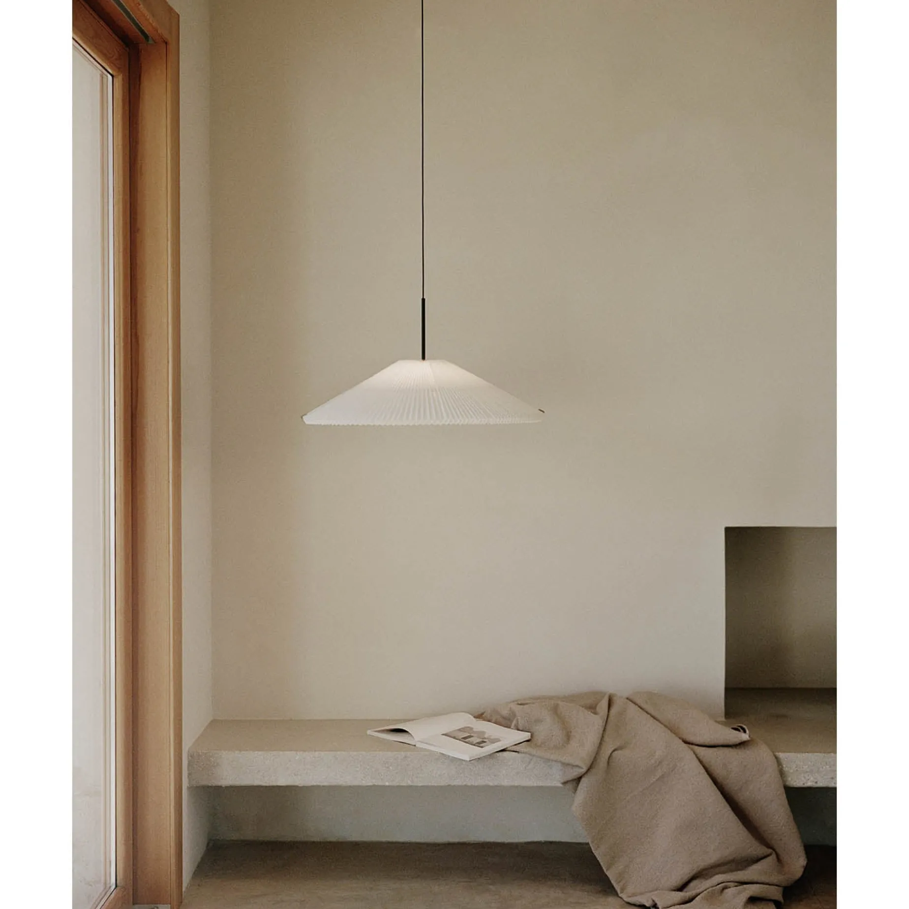 Nebra pendant adjustable | white