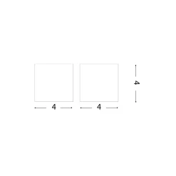 Nitro square micro | white