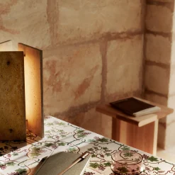 Oeste table lamp | travertine sand