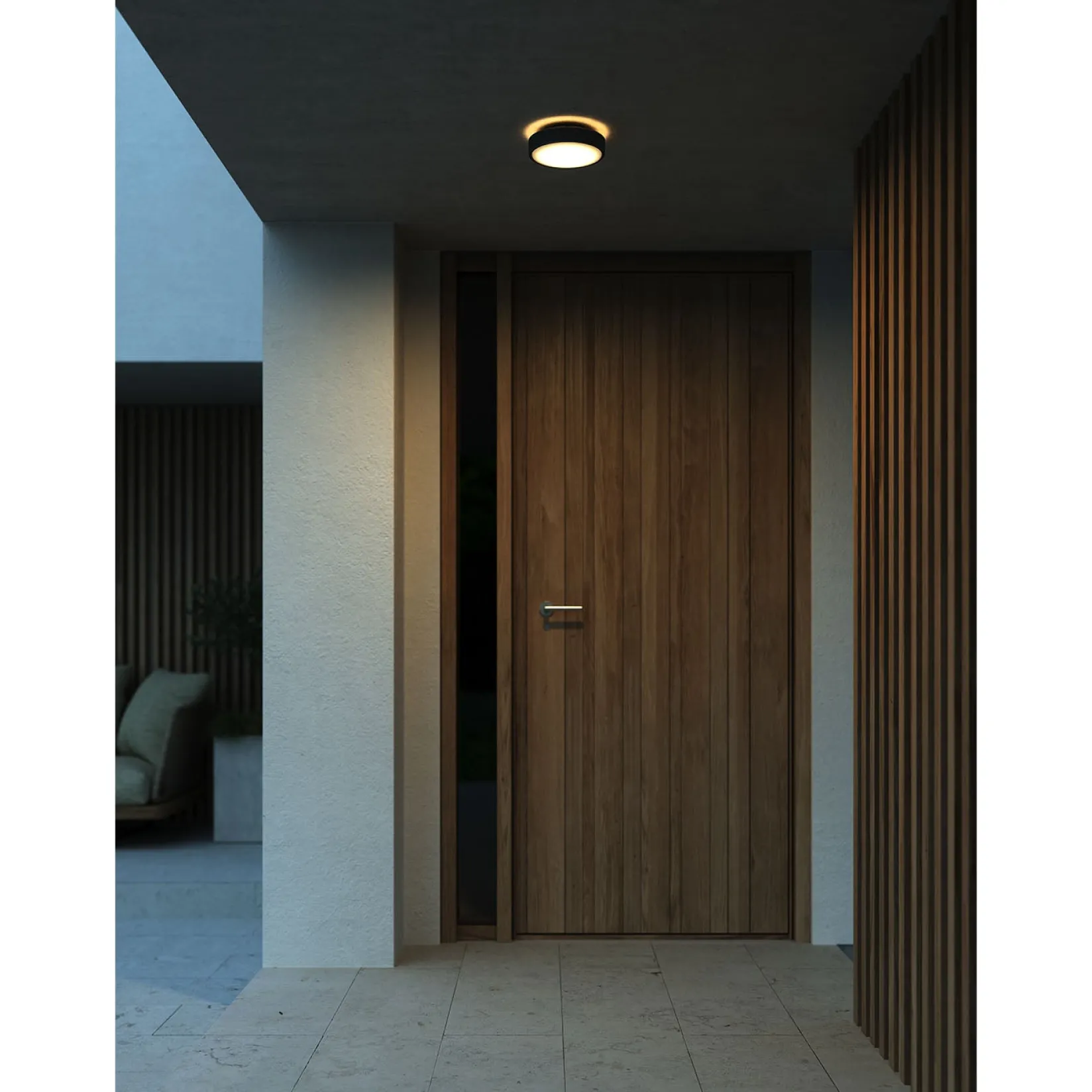 Oliver round | black