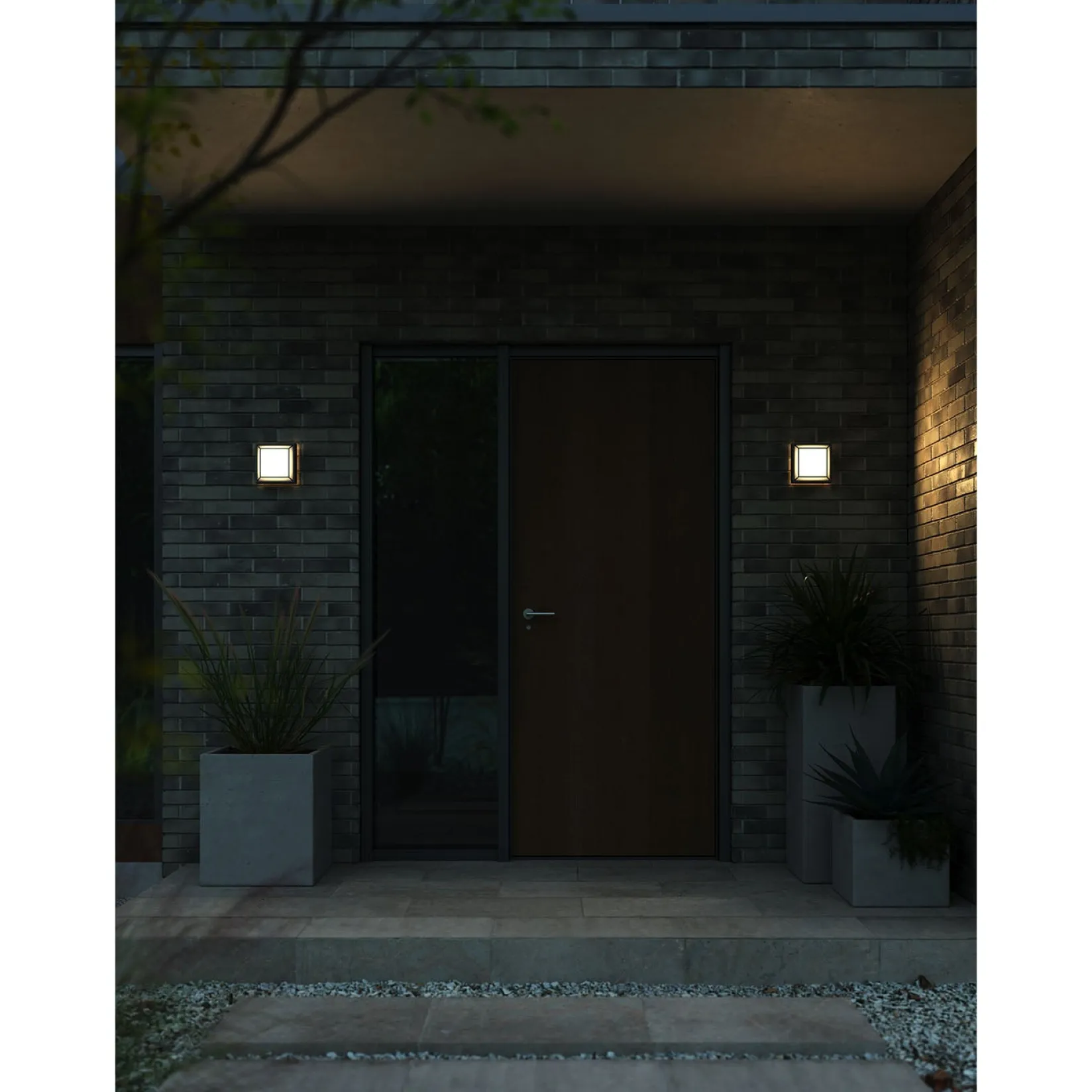 Oliver square | black