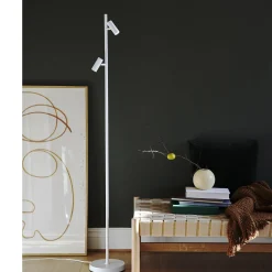 Omari floor | white