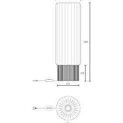 One meter | cocoon and aluminium