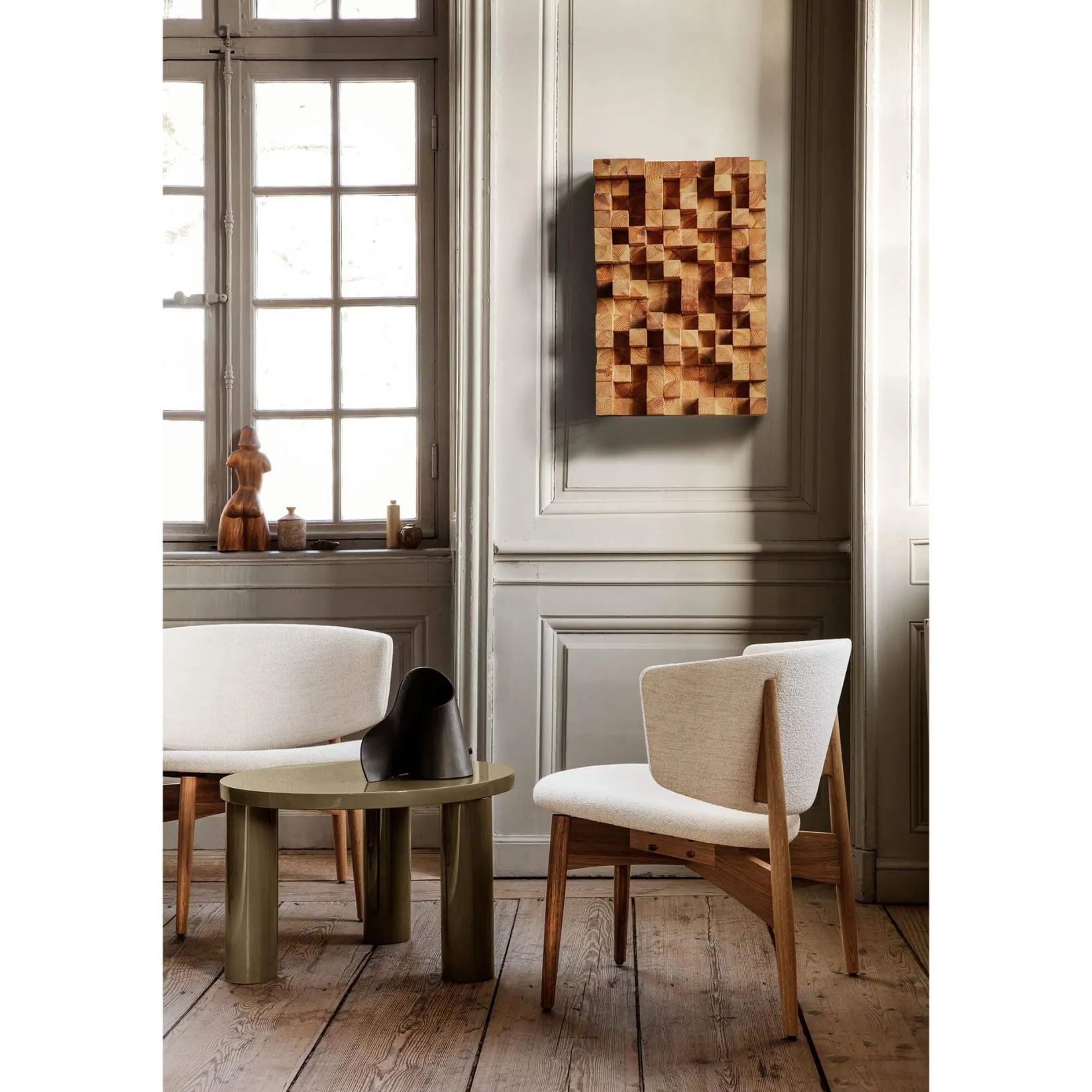 Oyster table | black