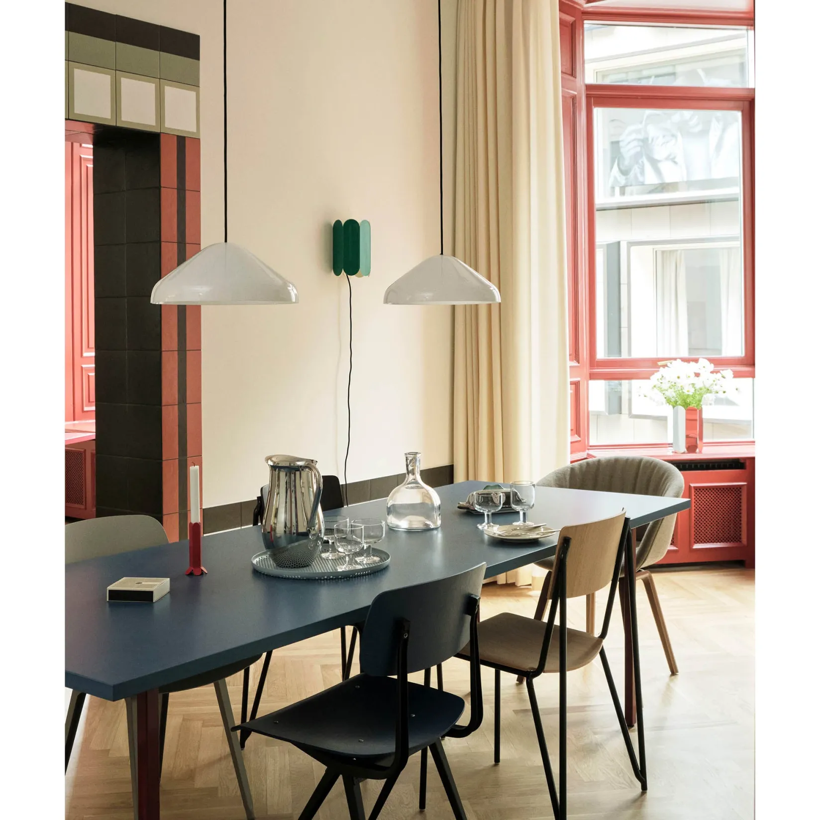 Pao steel pendant ø23-ø47 | cool grey