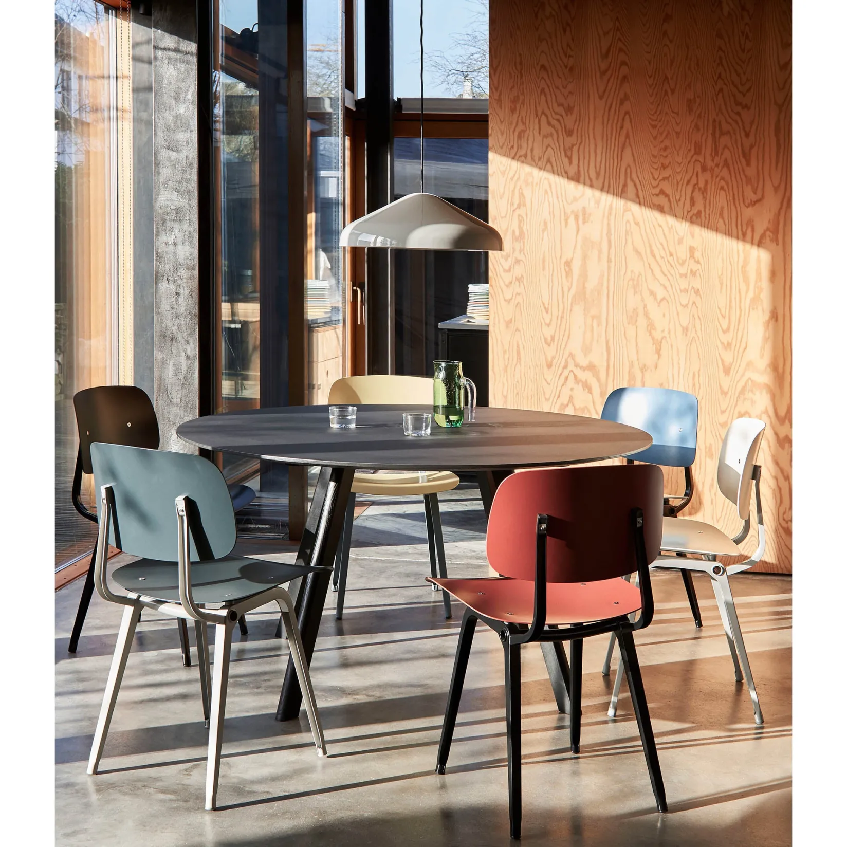 Pao steel pendant ø23-ø47 | cool grey