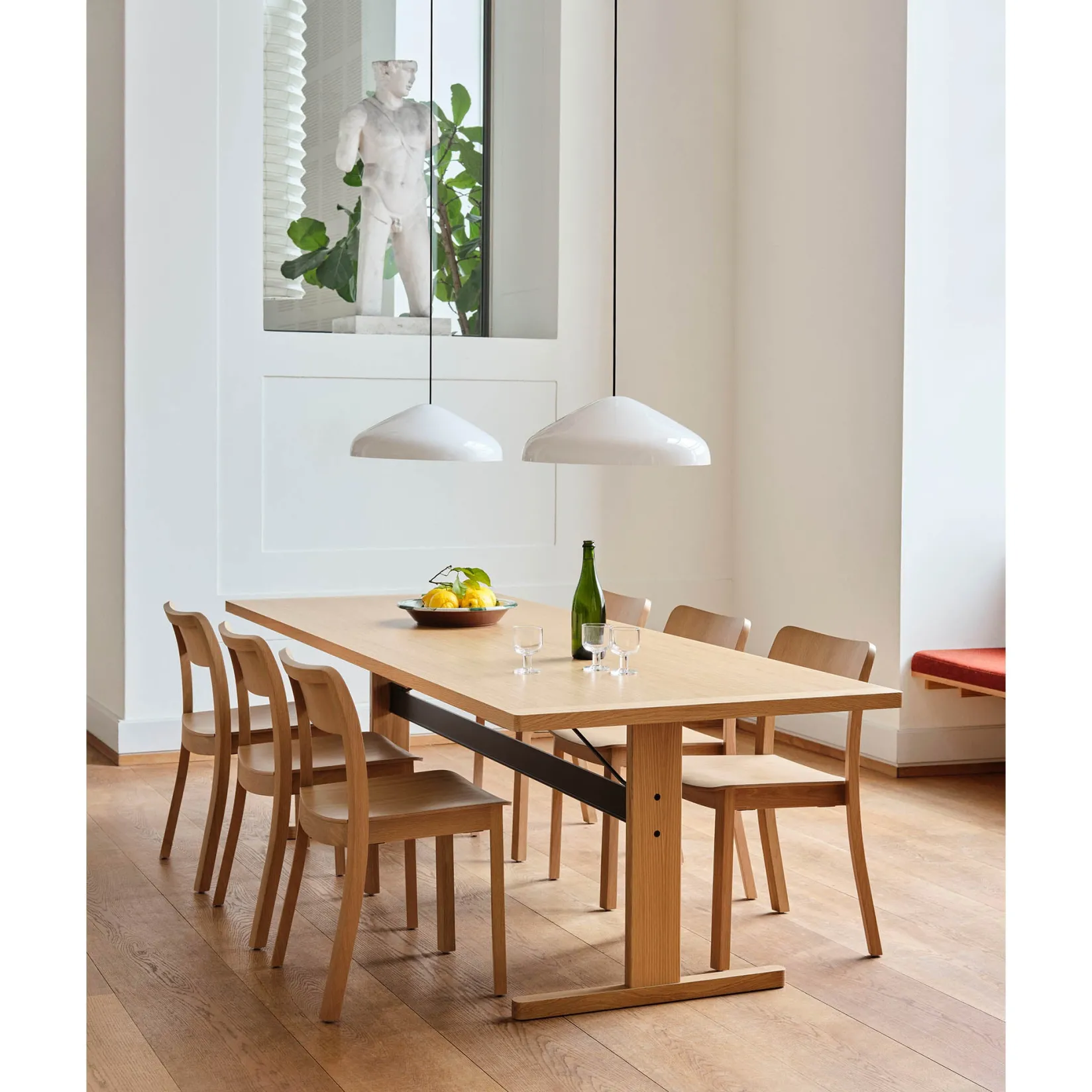 Pao steel pendant ø23-ø47 | cream white