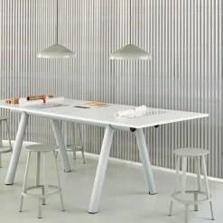 Pao steel pendant ø23-ø47 | cream white