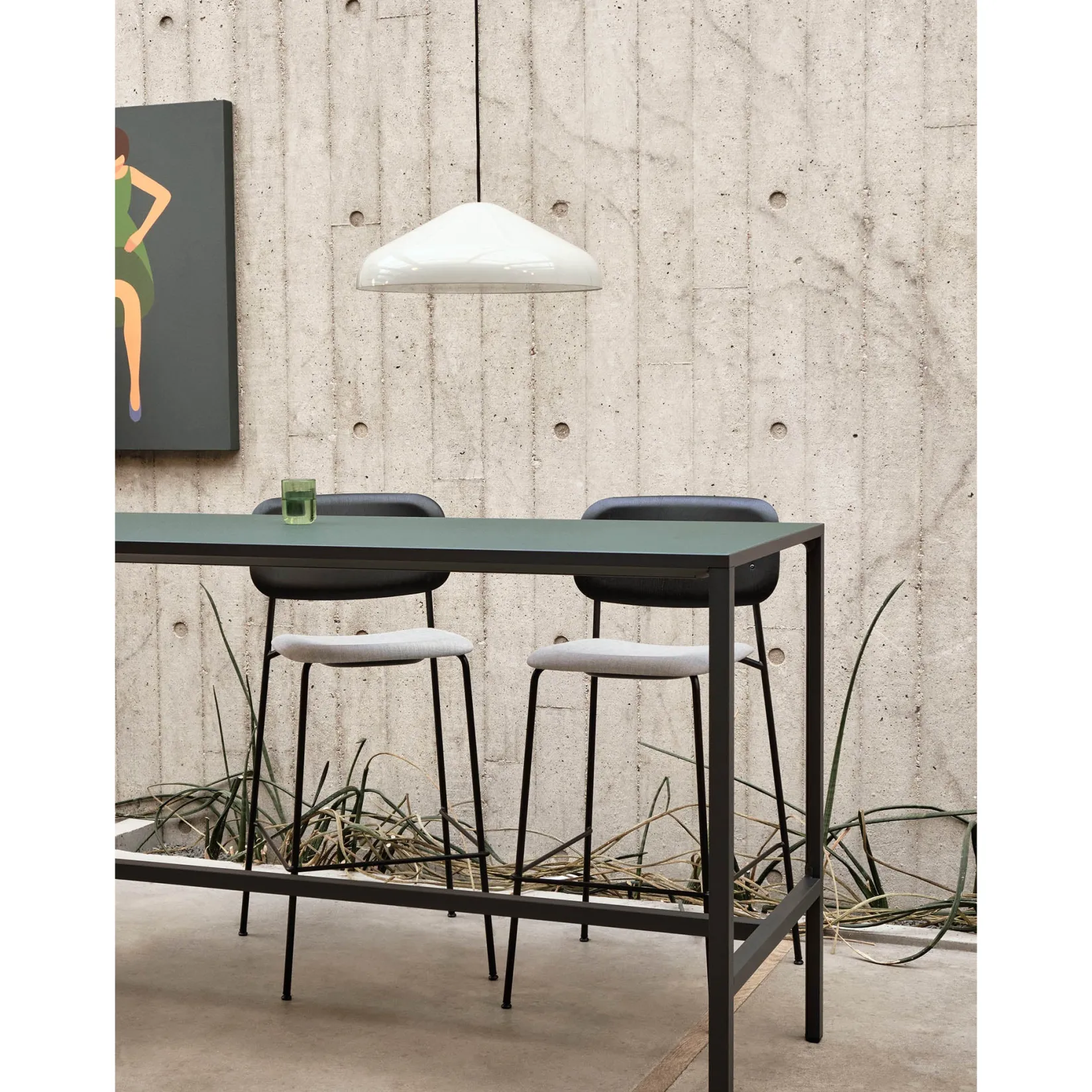 Pao steel pendant ø23-ø47 | soft black
