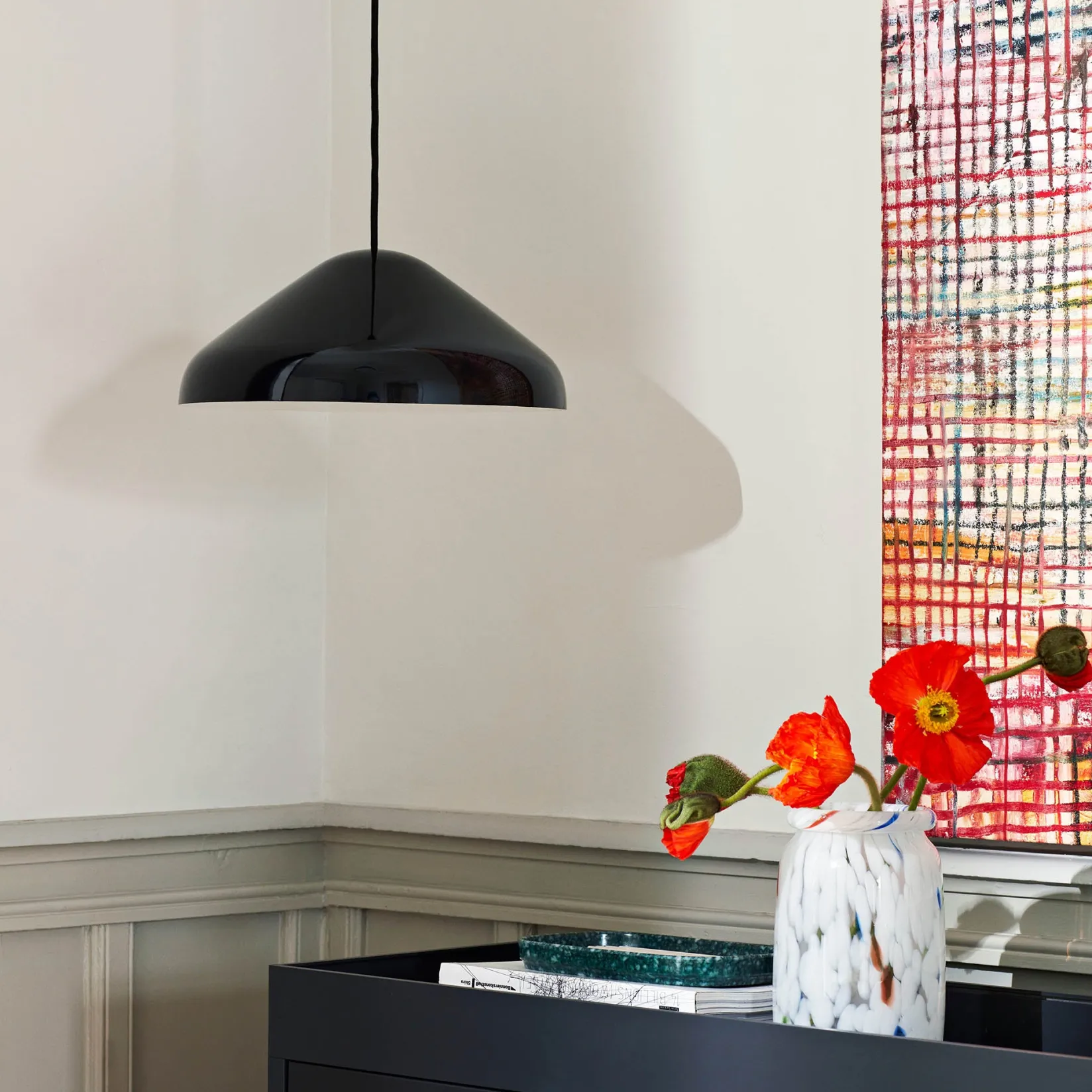 Pao steel pendant ø23-ø47 | soft black
