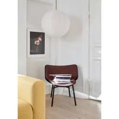 Paper shade donut ⌀60-ø80 | classic white / beton grey