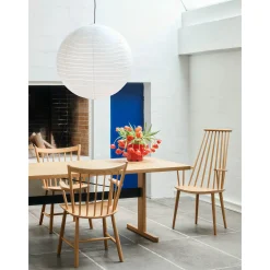 Paper shade donut ⌀60-ø80 | classic white / beton grey