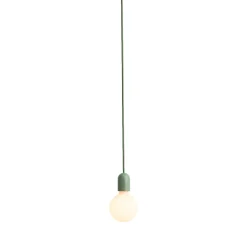 Paper shade ellipse ø70 | classic white / rusty red