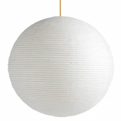 Paper shade ellipse ø70 | classic white / rusty red