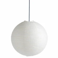 Paper shade oblong ⌀42 | classic white / amber yellow