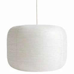 Paper shade oblong ⌀42 | classic white / amber yellow