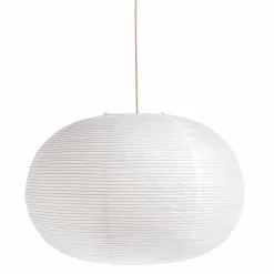 Paper shade oblong ⌀42 | classic white / amber yellow