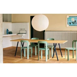 Paper shade sphere ⌀50-ø80 | classic white / garden green