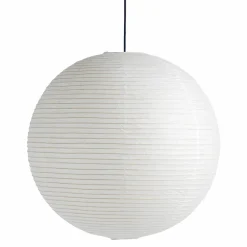 Paper shade sphere ⌀50-ø80 | classic white / garden green