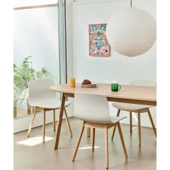 Paper shade sphere ⌀50-ø80 | classic white / garden green