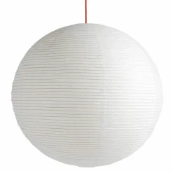Paper shade sphere ⌀50-ø80 | classic white / garden green